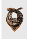 Moodo Šal z leoparjim vzorcem rjave barve Moodo