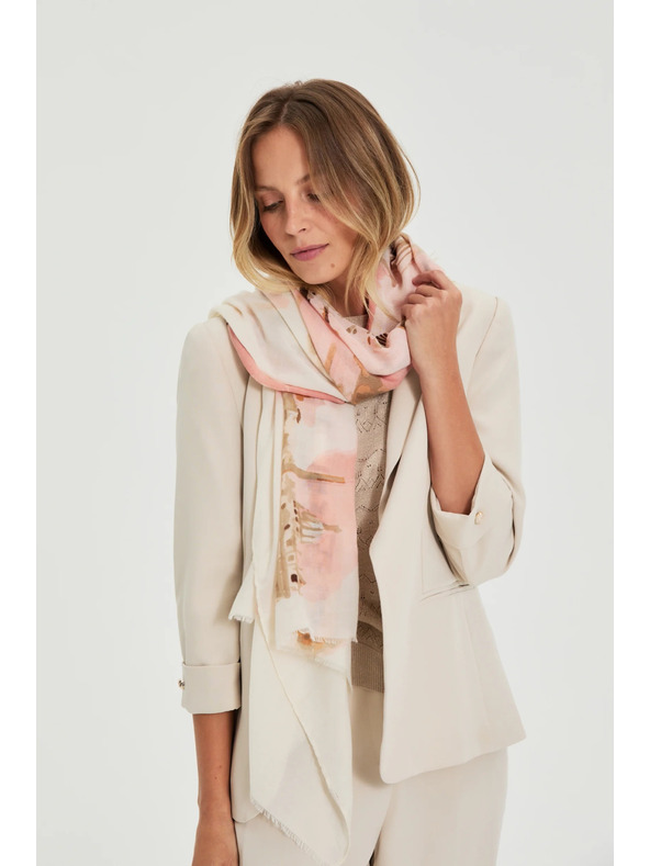 Moodo Rožnat šal Moodo