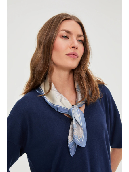 Moodo Svetlo moder šal Moodo