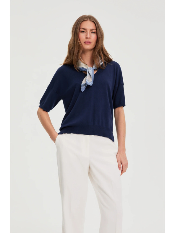 Moodo Svetlo moder šal Moodo