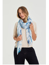 Moodo Vzorčast šal moder Moodo