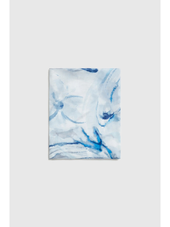 Moodo Vzorčast šal moder Moodo