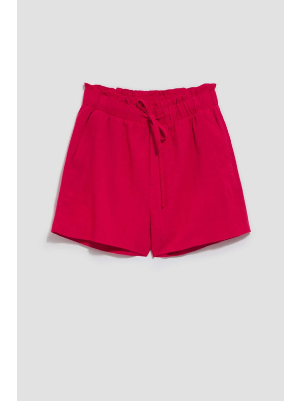 Moodo Jagodne lanene kratke hlače Moodo