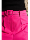 Moodo Fuksijaste kratke hlače z pasom Moodo