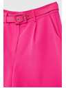 Moodo Fuksijaste kratke hlače z pasom Moodo
