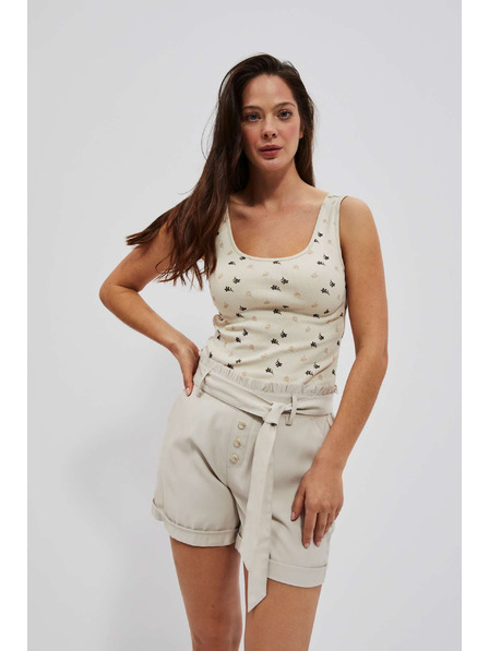 Moodo Peščen top s potiskom Moodo