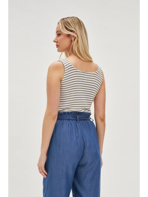Moodo Bel črtast top Moodo