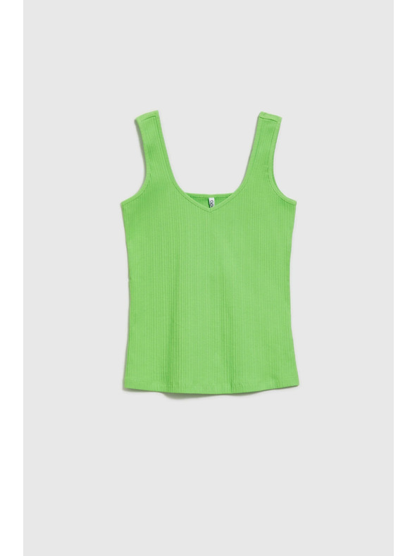 Moodo Zelen rebrast top Moodo