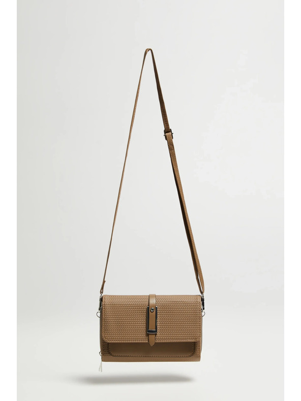 Moodo Bež torba z zadrgo Moodo