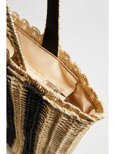 Moodo Velika črtasta torba Moodo