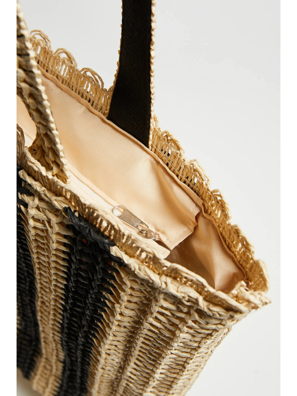 Moodo Velika črtasta torba Moodo