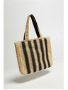 Moodo Velika črtasta torba Moodo