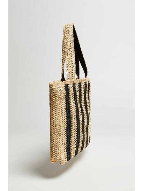 Moodo Velika črtasta torba Moodo