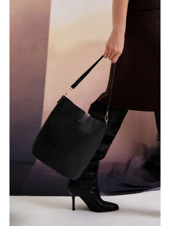 Moodo Velika črna torba Moodo