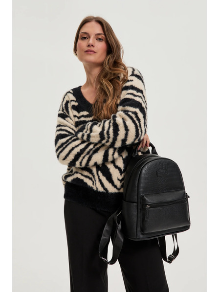 Moodo Črn nahrbtnik Moodo