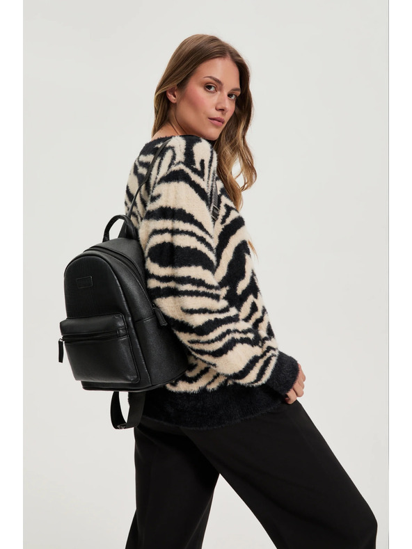 Moodo Črn nahrbtnik Moodo