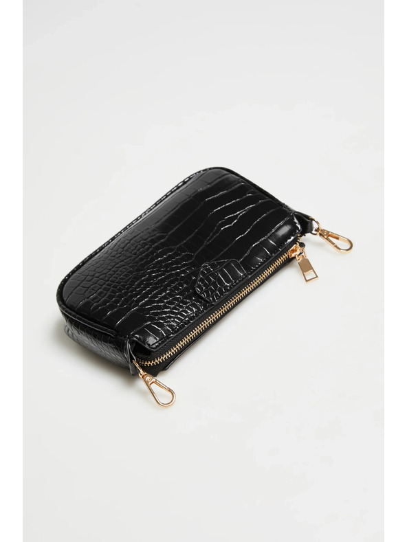 Moodo Dvojna torbica, črna Moodo