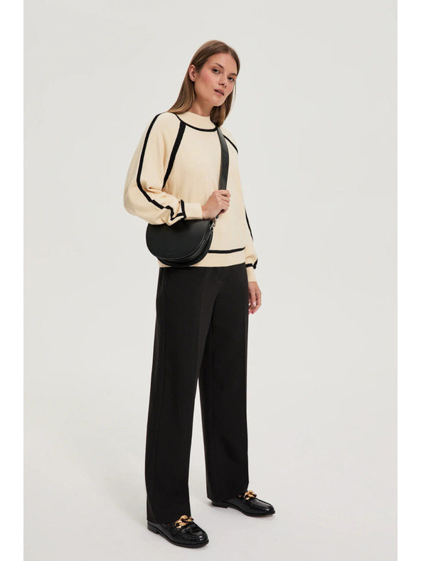 Moodo Črna crossbody torbica Moodo