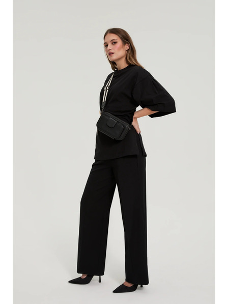 Moodo Črna torba na široki trak Moodo