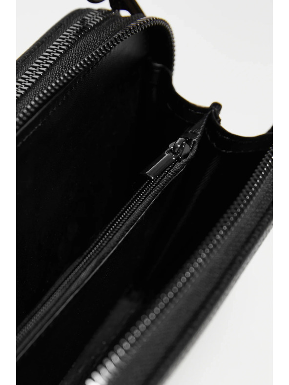 Moodo Črna torba na široki trak Moodo