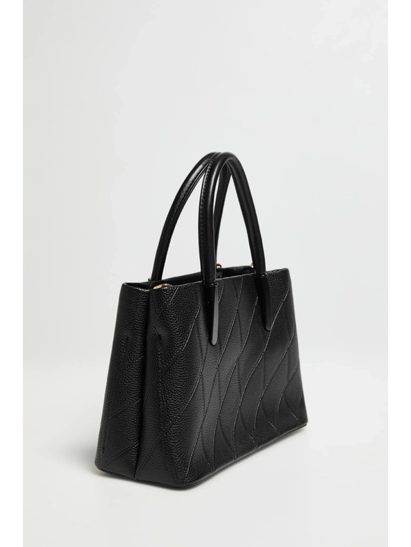 Moodo Črna torba z obeskom Moodo