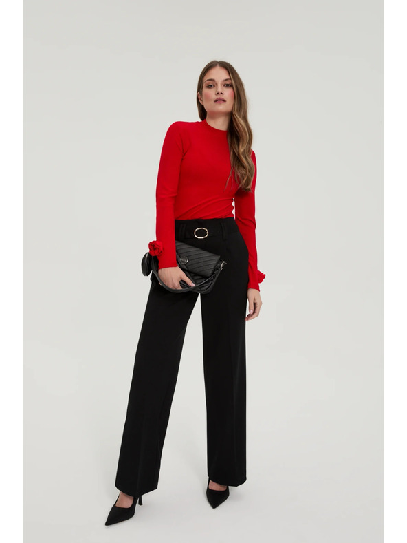 Moodo Črna torba z dvojnim ročajem Moodo