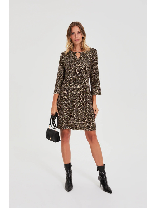 Moodo Majhna črna torbica z dolgimi ročaji Moodo