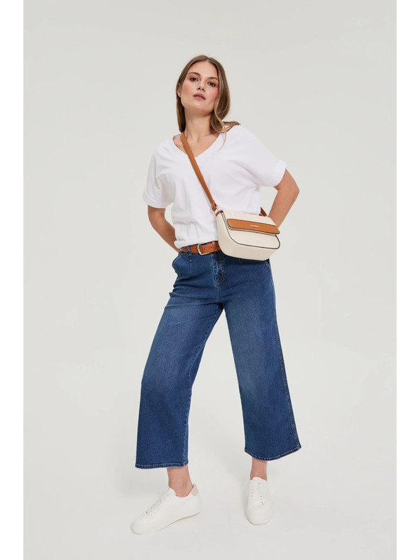 Moodo Bež torba čez ramo Moodo