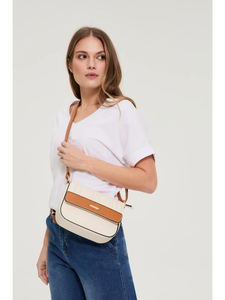 Moodo Bež torba čez ramo Moodo