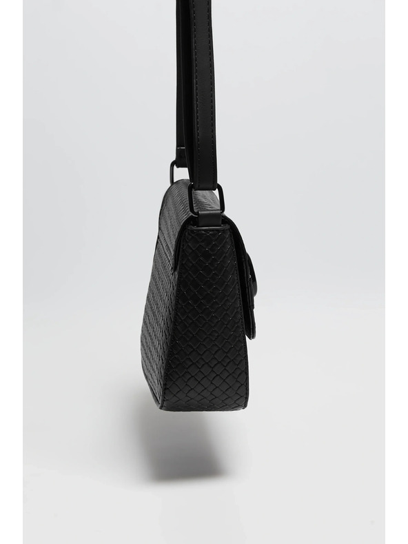 Moodo Majhna črna torbica čez ramo Moodo