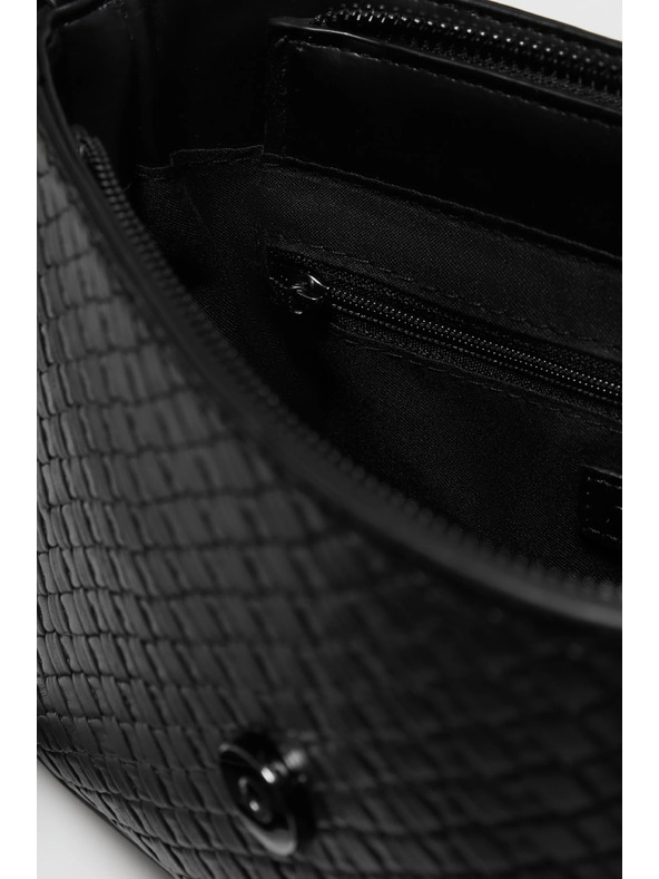 Moodo Majhna črna torbica čez ramo Moodo