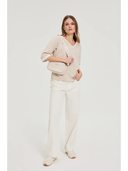 Moodo Bež crossbody torbica Moodo