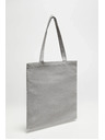 Moodo Siva nakupovalna torba s potiskom Moodo