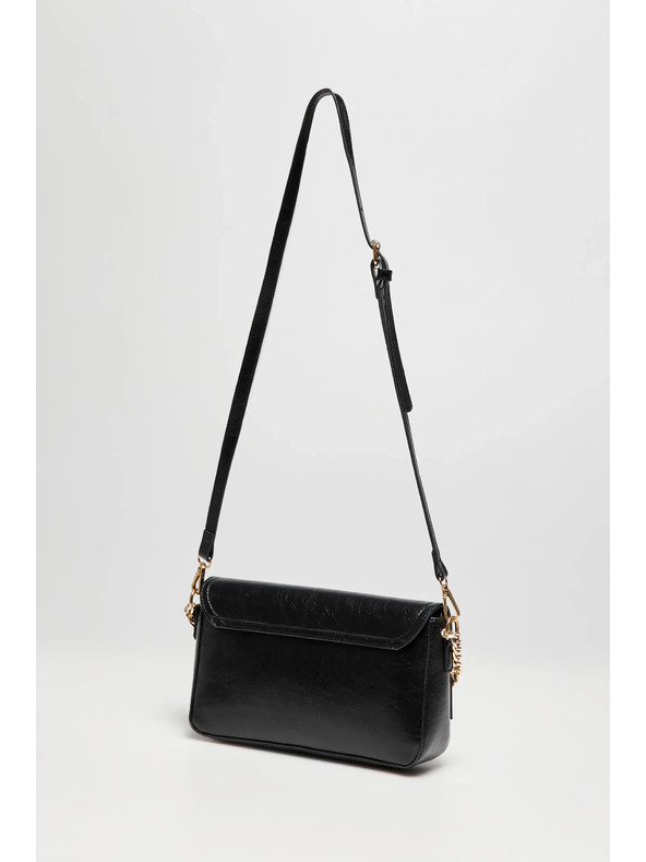 Moodo Elegantna črna torbica z verigo Moodo