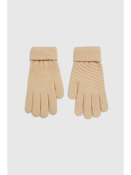 Moodo Pletene bežaste rokavice Moodo