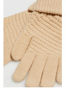 Moodo Pletene bežaste rokavice Moodo