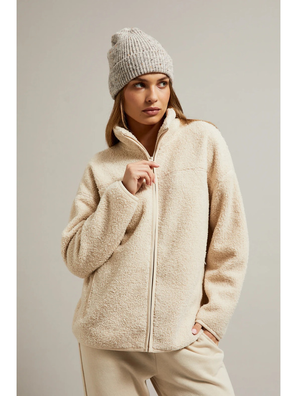 Moodo Rebrasta kapa bež Moodo