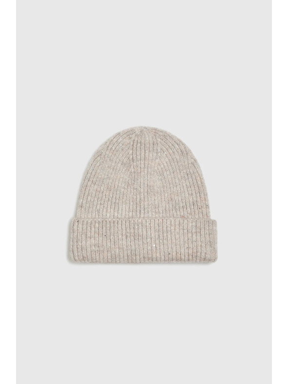 Moodo Rebrasta kapa bež Moodo