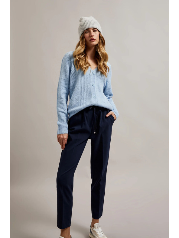 Moodo Kapa z motivom ribjih kosti siva Moodo