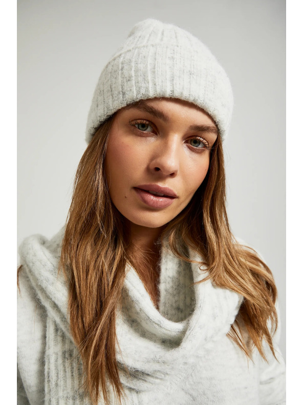 Moodo Siva kapa z volno Moodo