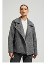 Moodo Jakna na zadrgo siva Moodo