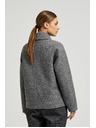 Moodo Jakna na zadrgo siva Moodo