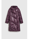 Moodo Jakna s prešitjem vijolična Moodo