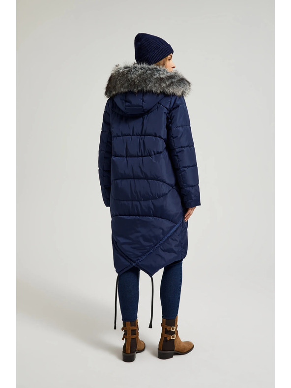 Moodo Zimska prešita jakna modra Moodo