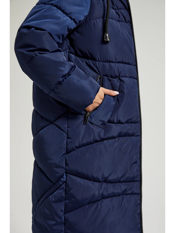 Moodo Zimska prešita jakna modra Moodo