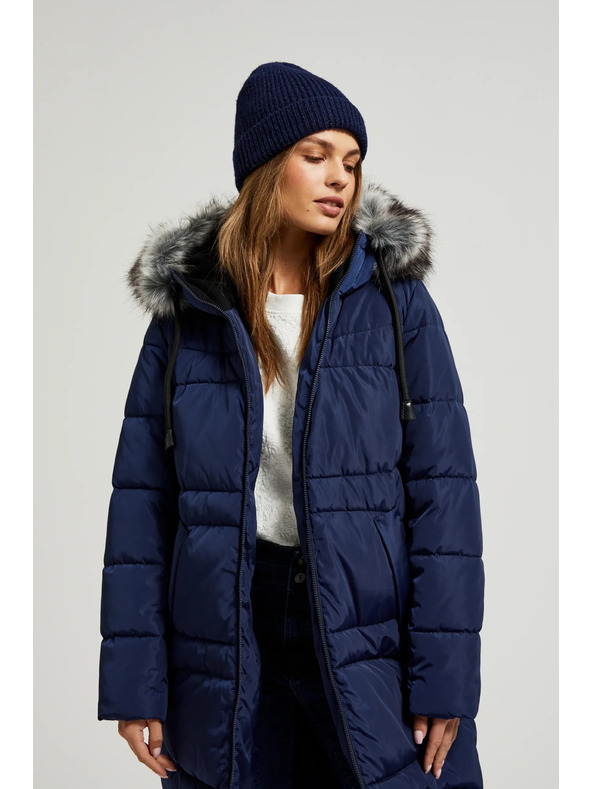 Moodo Zimska prešita jakna modra Moodo