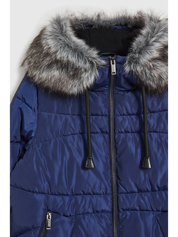 Moodo Zimska prešita jakna modra Moodo