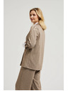 Moodo Suknjič z zavihani rokavi bež Moodo