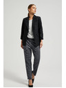 Moodo Suknjič s tričetrtinskimi rokavi črn Moodo