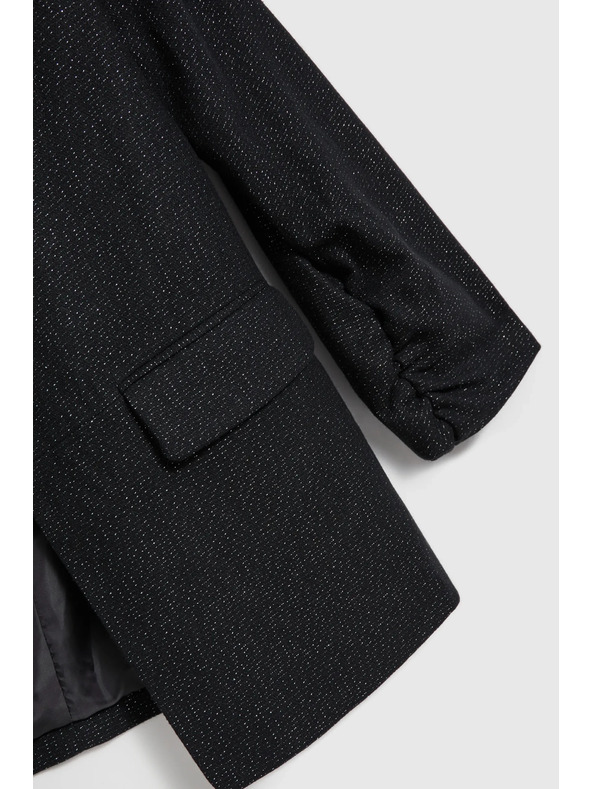 Moodo Suknjič s tričetrtinskimi rokavi črn Moodo